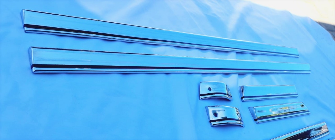 Frisos Laterais Caçamba Caixa de Ar Ford F100